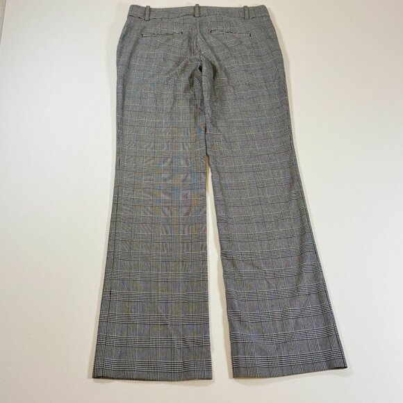 Ann Taylor Straight Leg Pant In Glen Plaid - Picture 3 of 8
